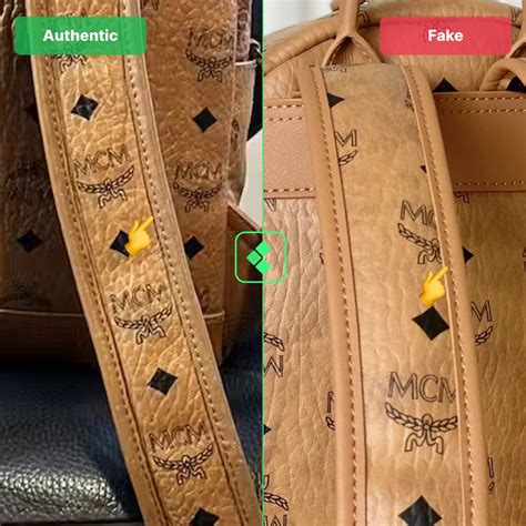 mcm bag real vs fake|mcm serial number check.